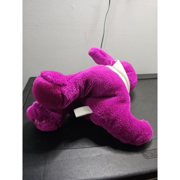 Barney Plush Dinosaur Doll 12” Purple Lyons Group Vintage 1992 toy WITH SHIRT - Picture 7 of 7
